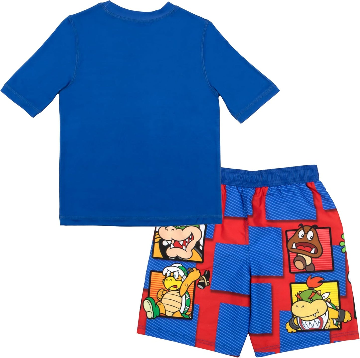 Nintendo Super Mario Bros - Conjunto de 2 piezas de traje de baño para niños