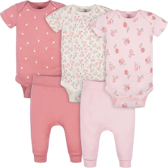 Gerber Conjunto de pantalón elástico casual