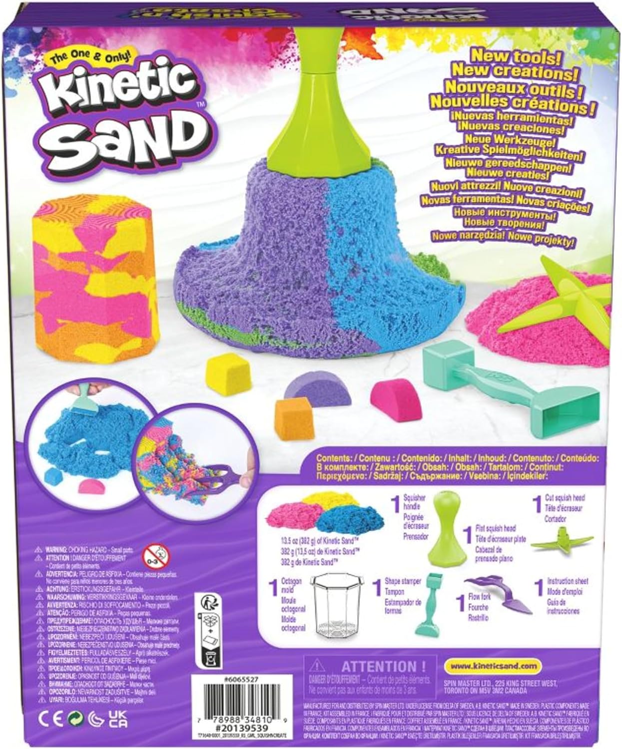 Kinetic Sand arena de juego