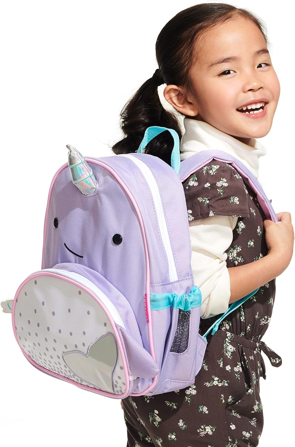 Skip Hop - Mochila para preescolar, colección Zoo Ballena 12 Pulgadas