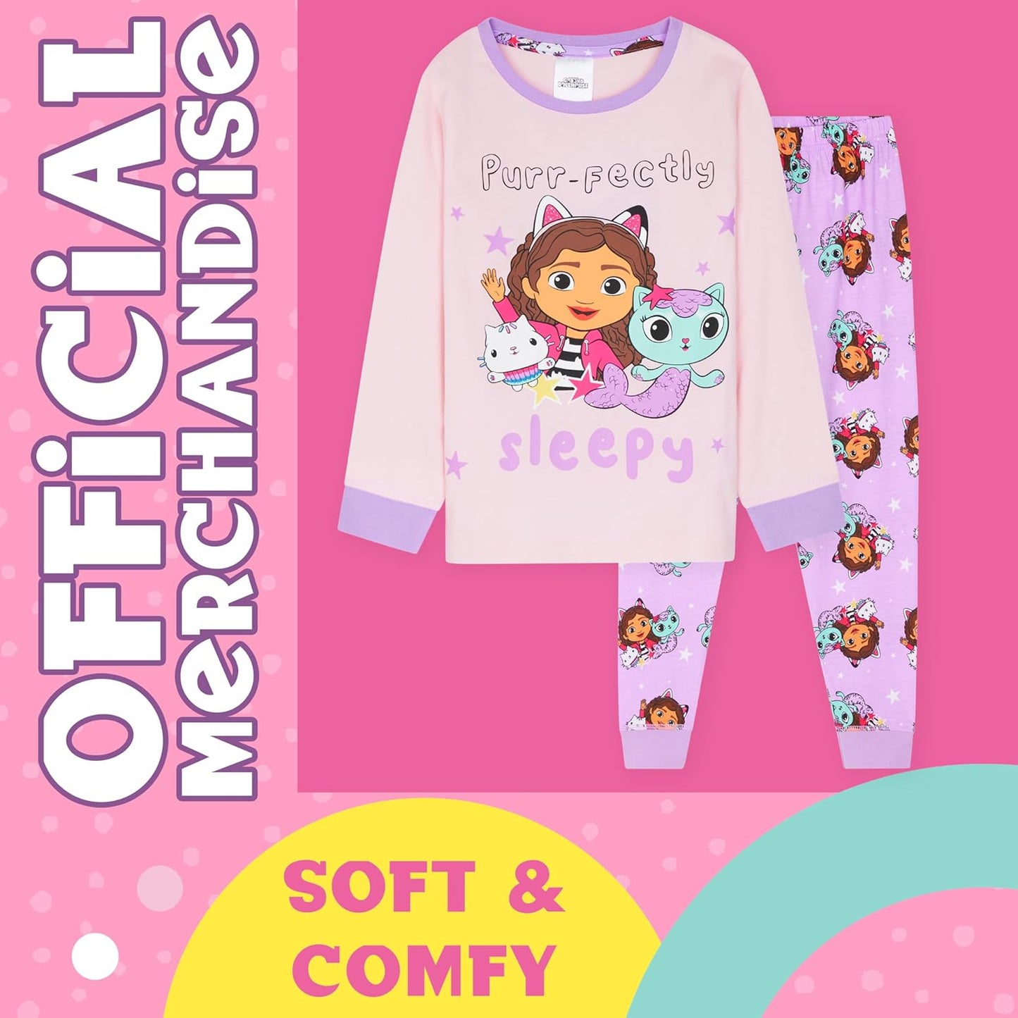 Gabby's Dollhouse Conjunto de pijama