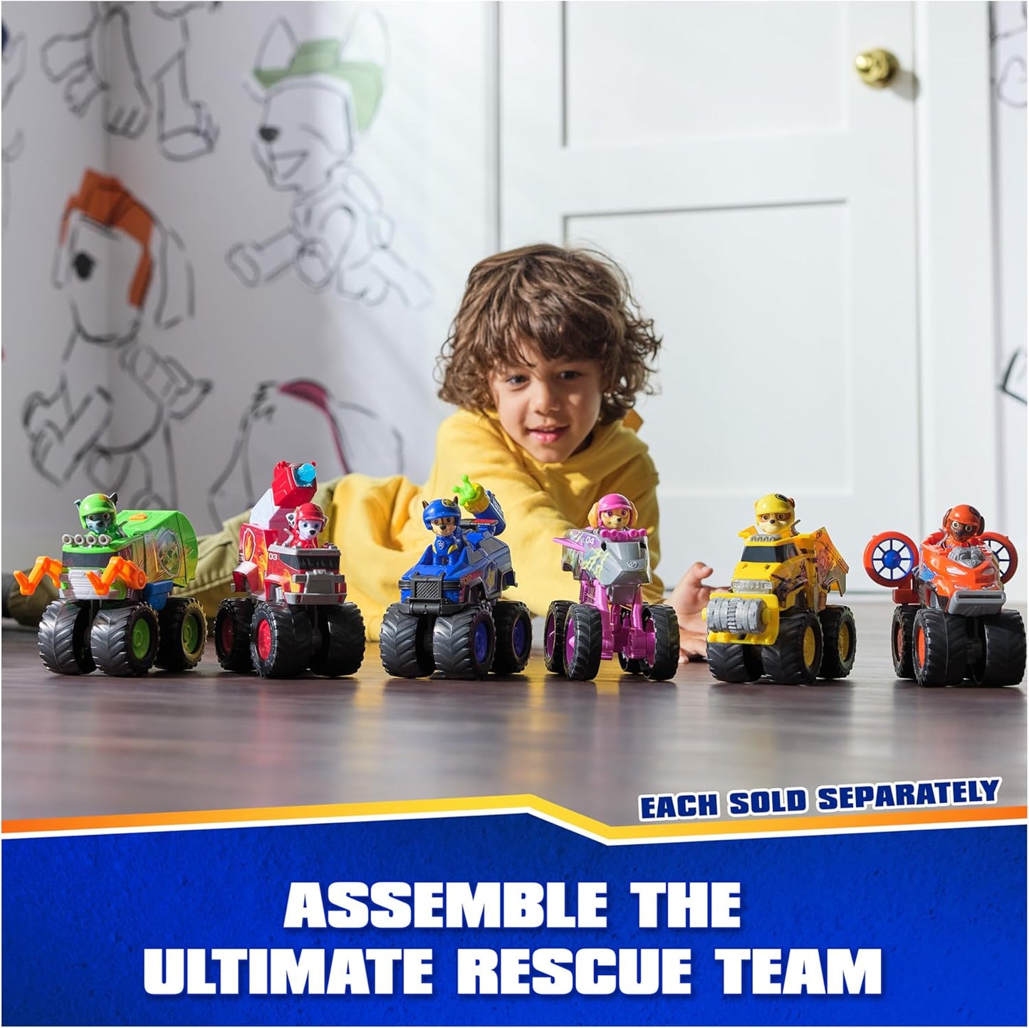 Paw Patrol - Camión de juguete con lanzador de proyectiles