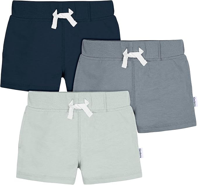 Gerber Paquete de 3 pantalones cortos