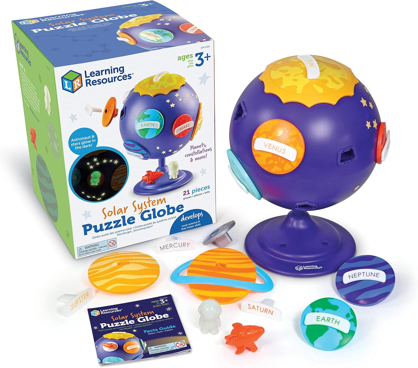 Learning Resources Globo de rompecabezas del sistema solar