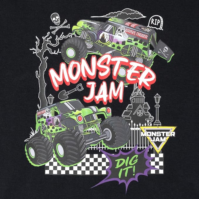 Monster Jam Conjunto de camiseta y pantalones cortos