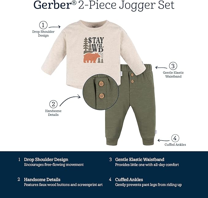 Gerber Conjunto de jogger