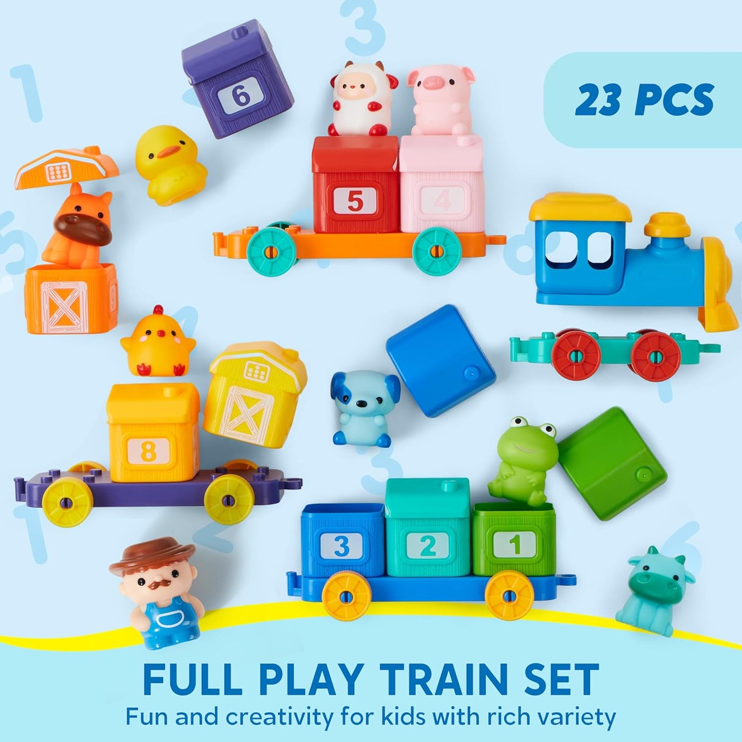 tren de granja Montessori