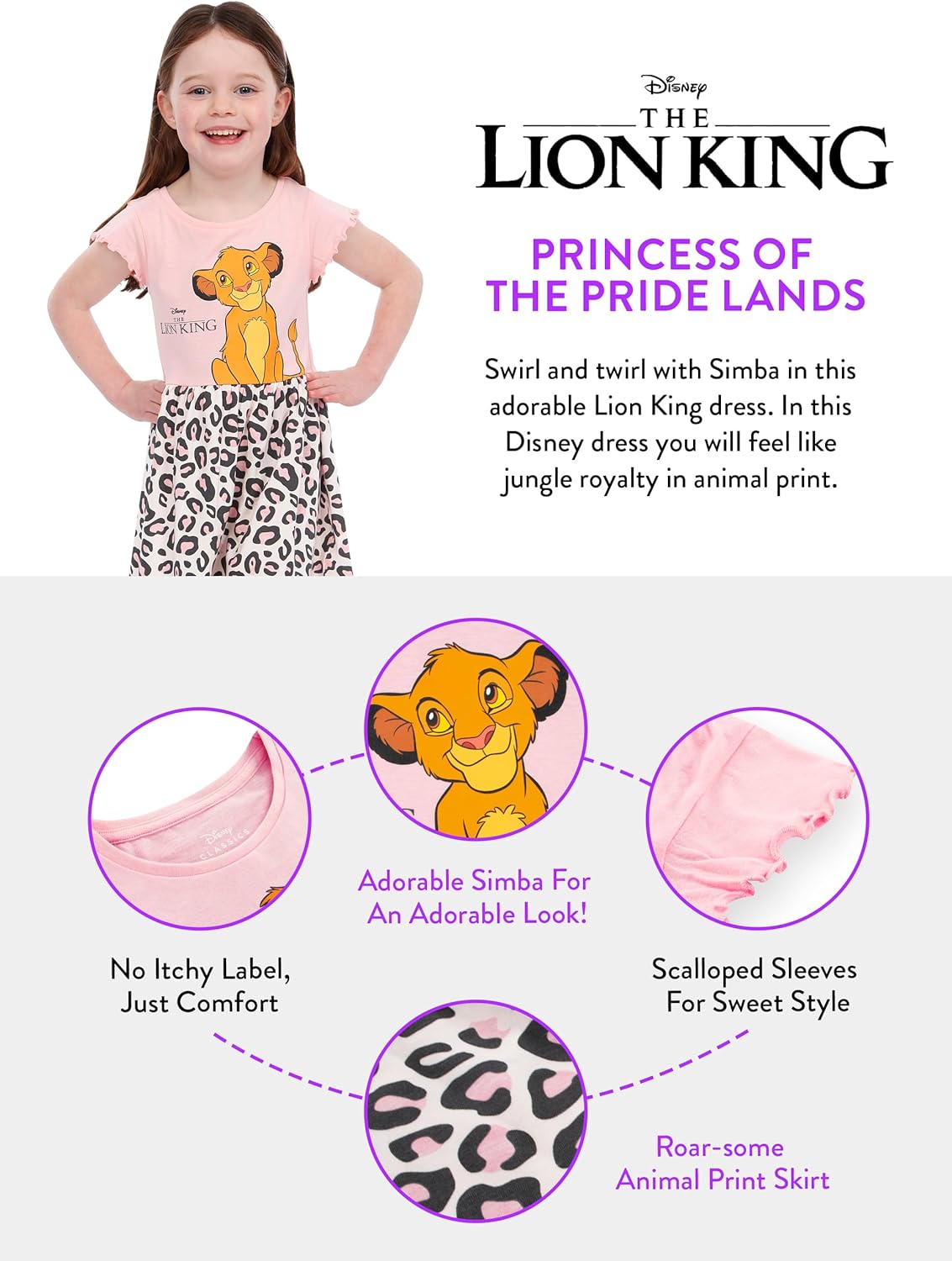 Disney Vestido de Rey León