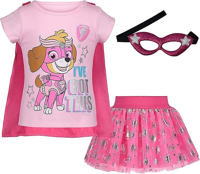 Paw Patrol Skye - Conjunto de 4 piezas
