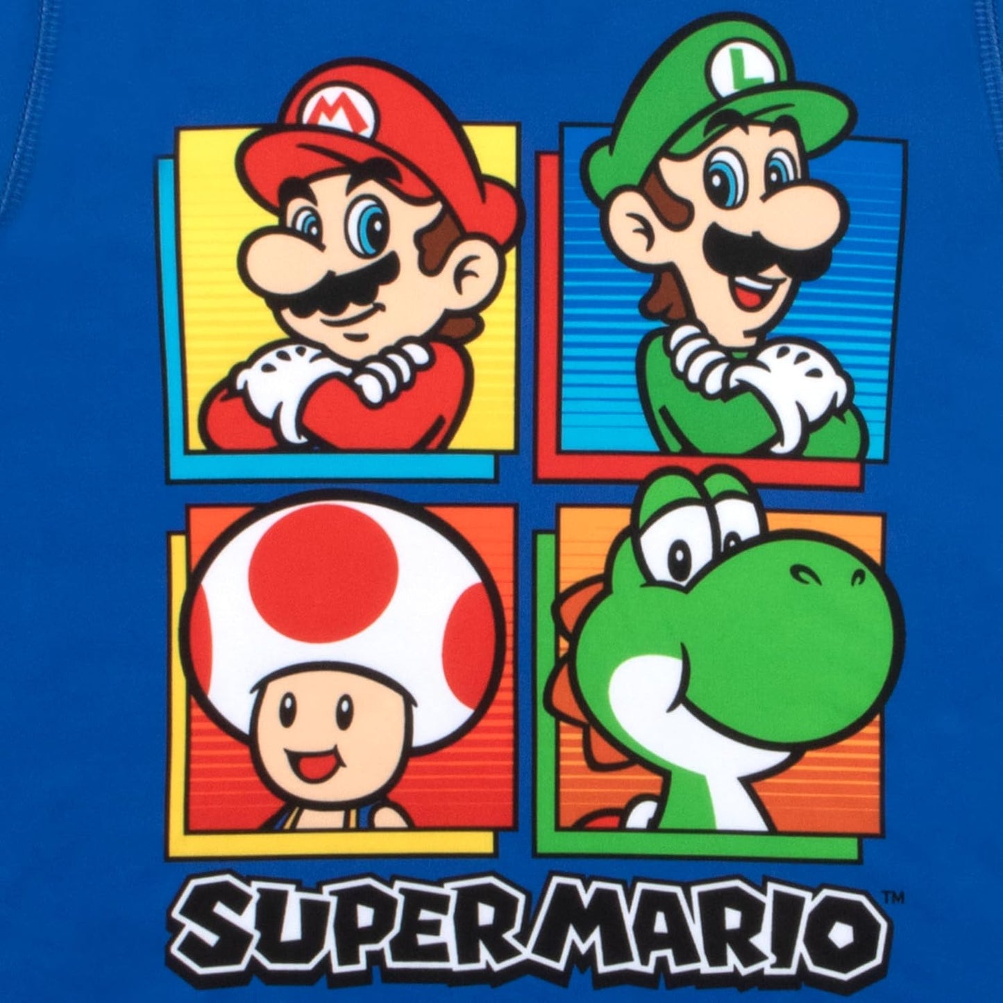Nintendo Super Mario Bros - Conjunto de 2 piezas de traje de baño para niños