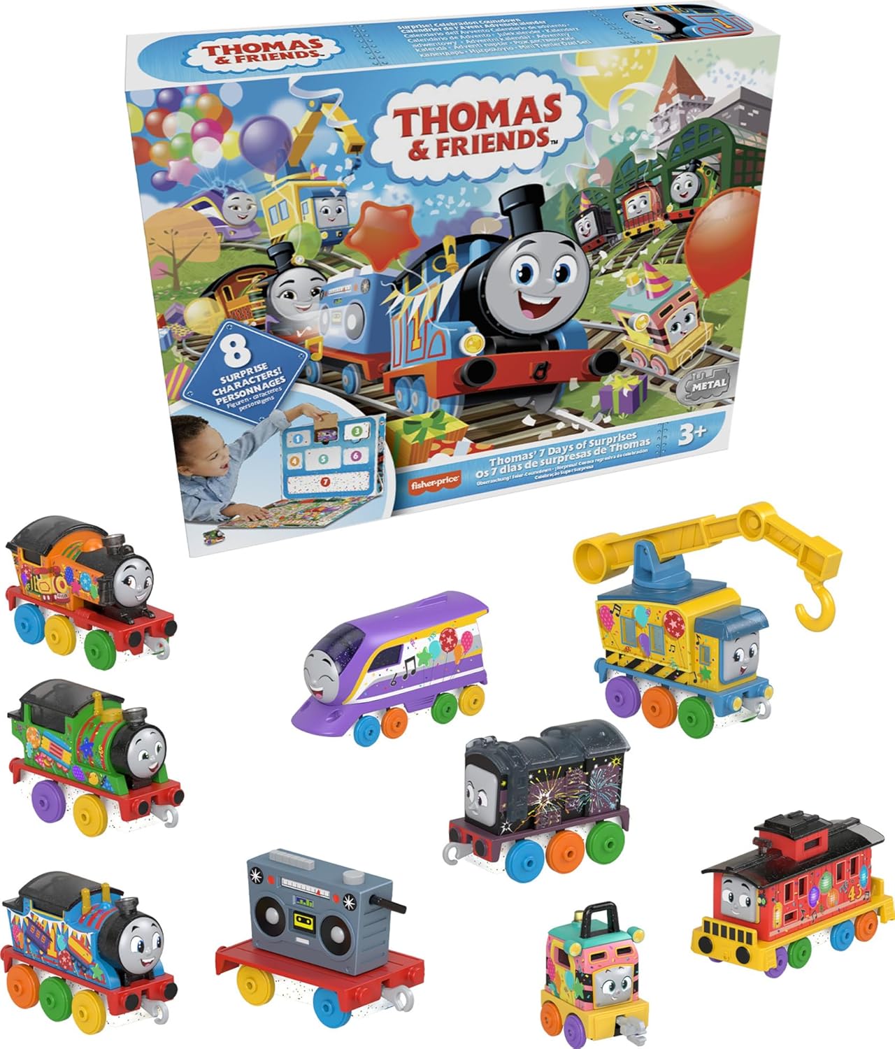 Thomas & Friends 10 vehículos fundidos a presión