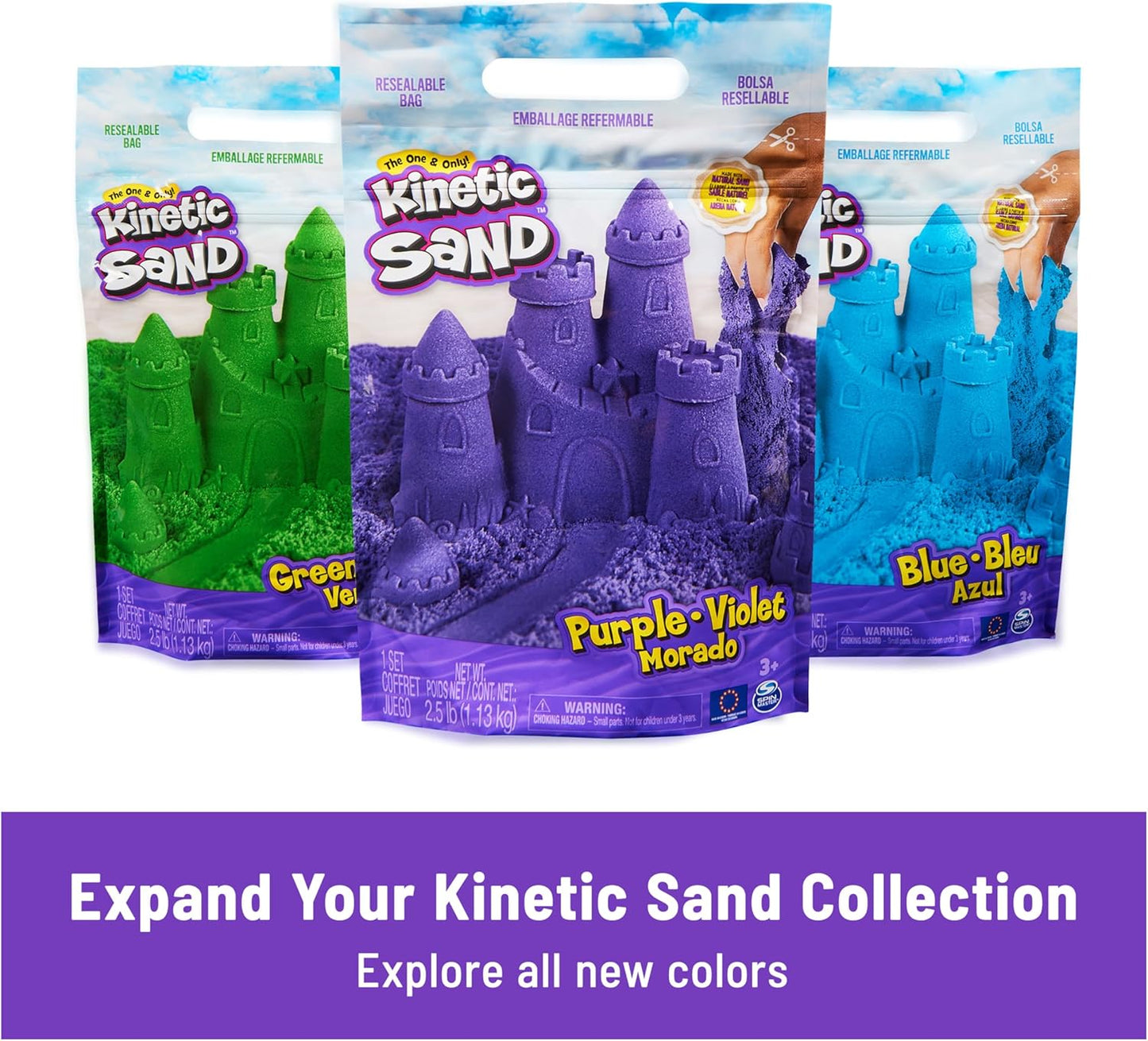 Kinetic Sand arena de juego