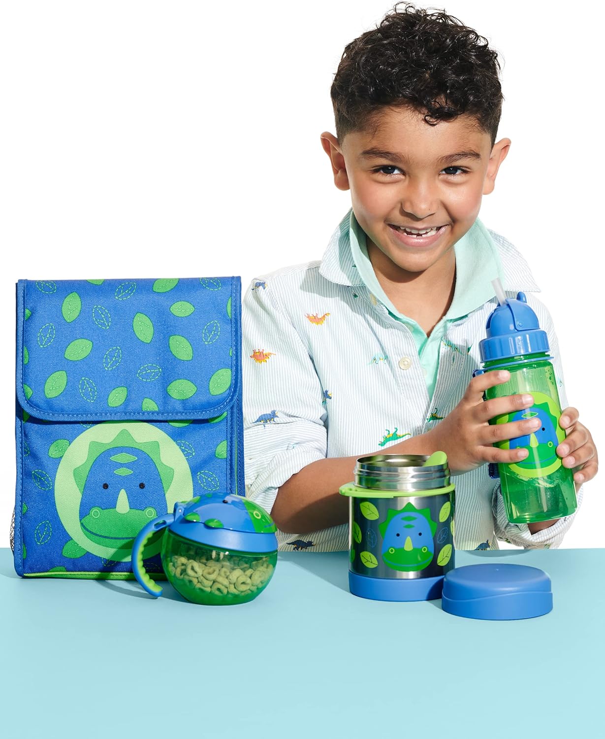 Skip Hop Botella de Agua Dinosaurio