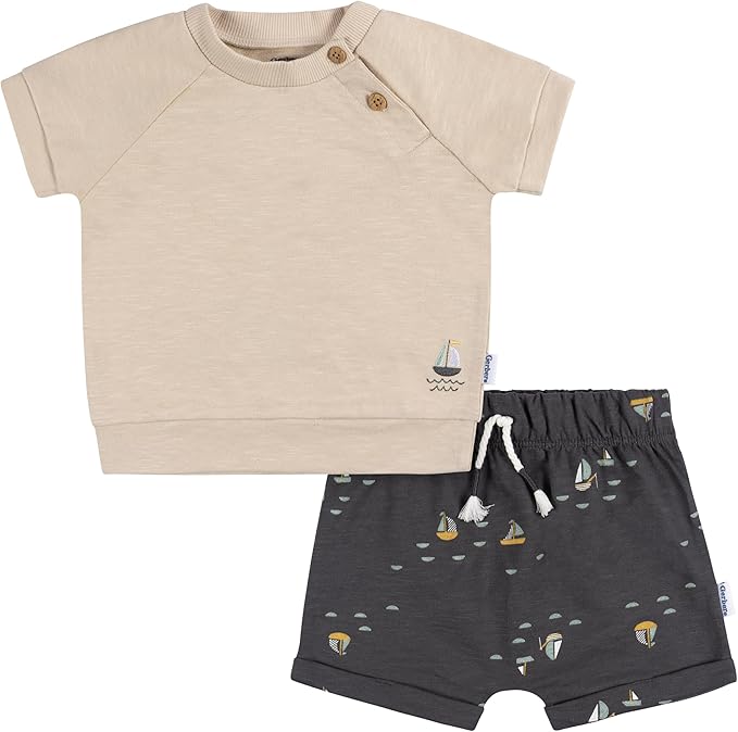 Gerber Conjunto de camiseta y pantalones cortos