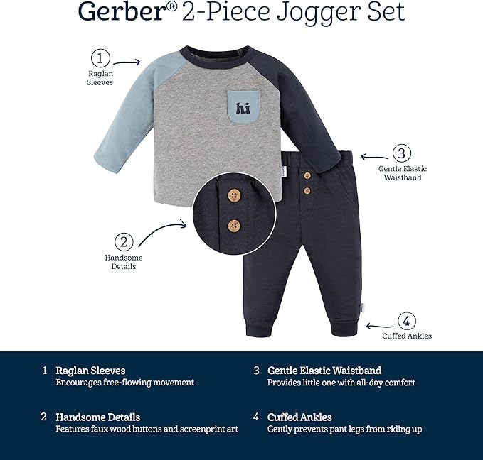 Gerber Conjunto de jogger