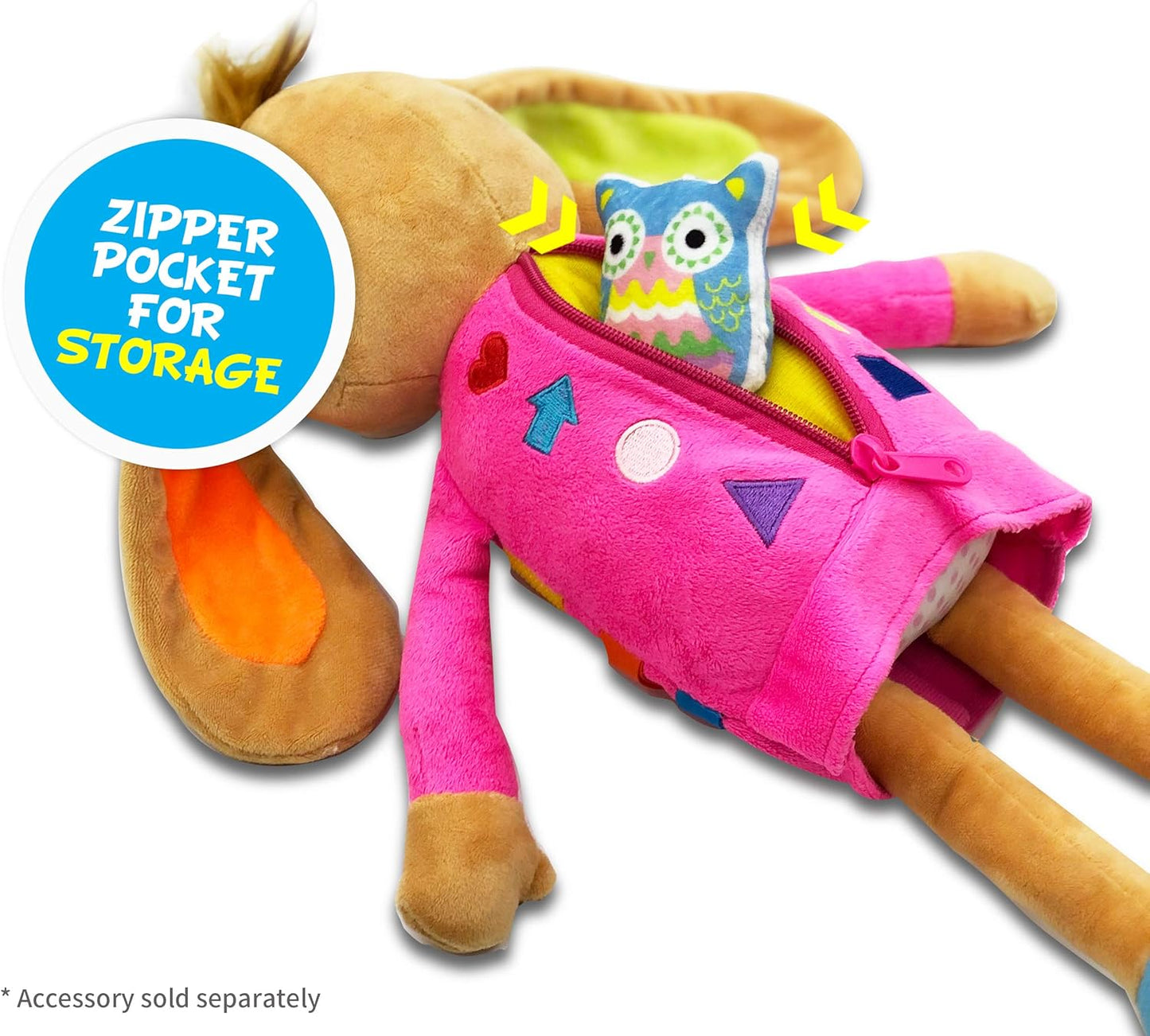 muñeca de peluche educativa