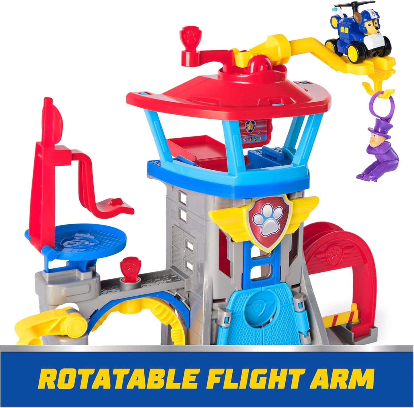 Paw Patrol con lanzador de vehículos
