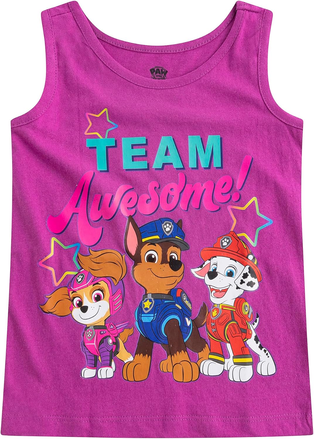Nickelodeon Paquete de 3 camisetas Ropa Niña Paw Patrol