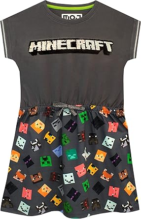 Minecraft Vestido para niña