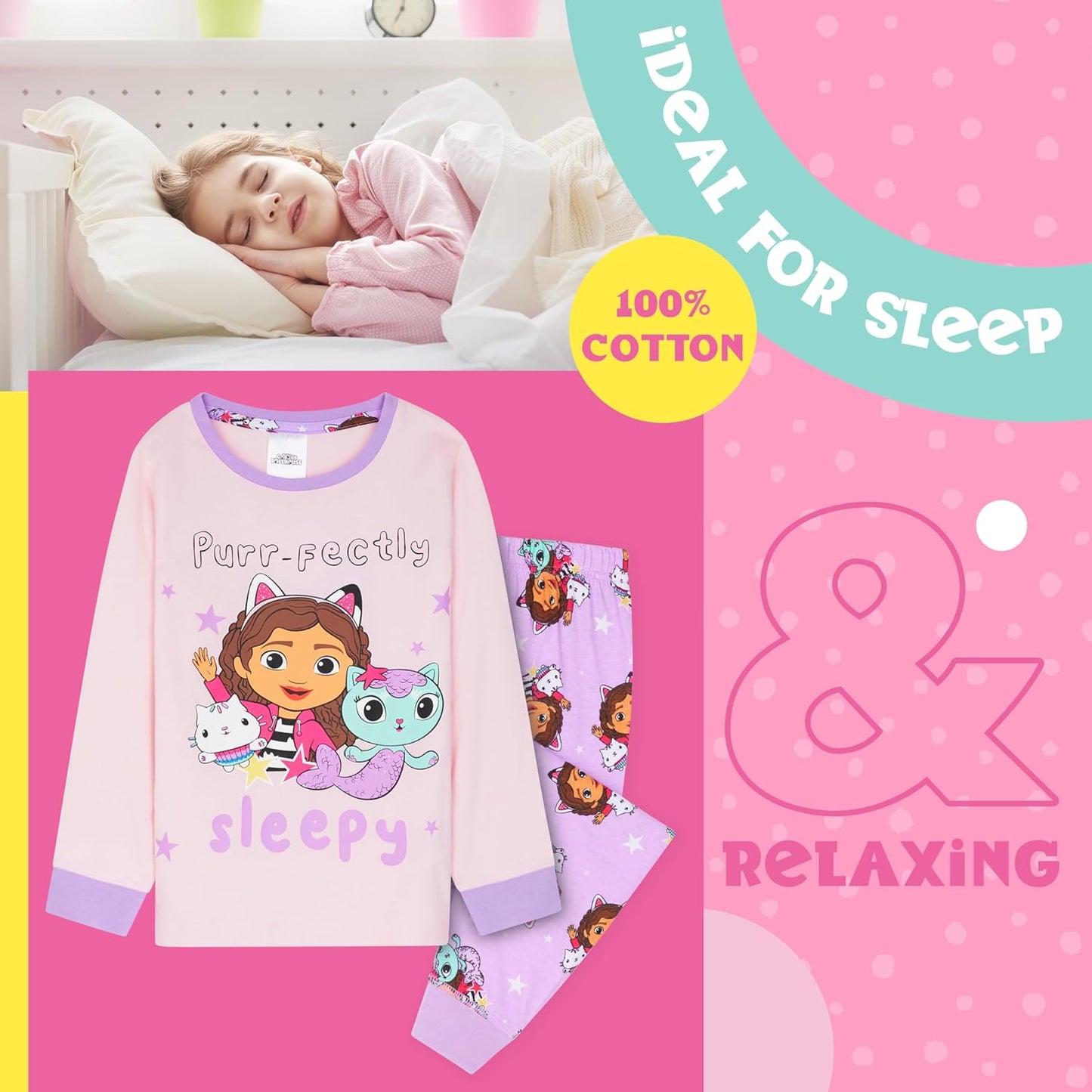 Gabby's Dollhouse Conjunto de pijama