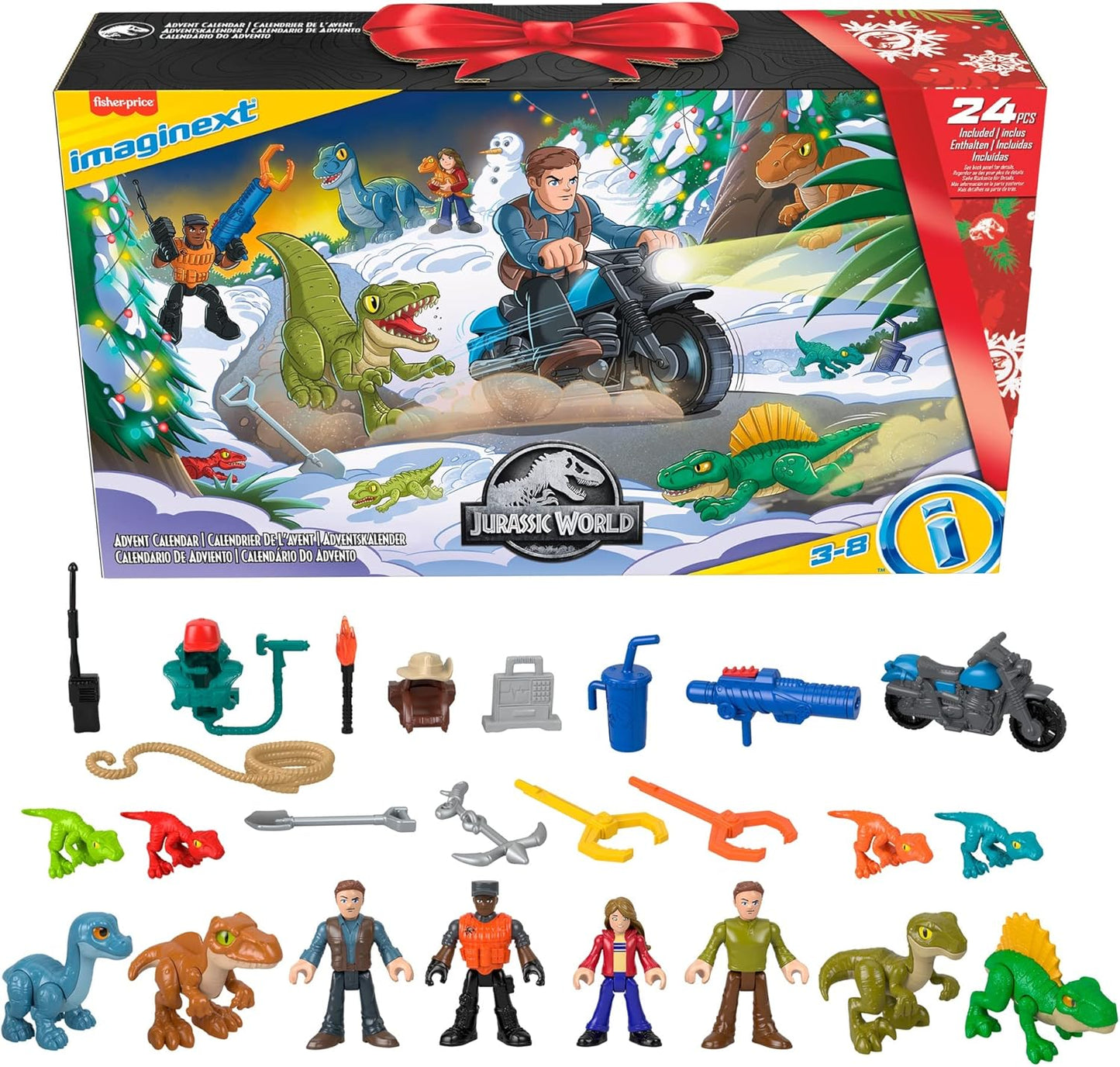 Fisher-Price Imaginext - Calendario de Adviento Jurassic World