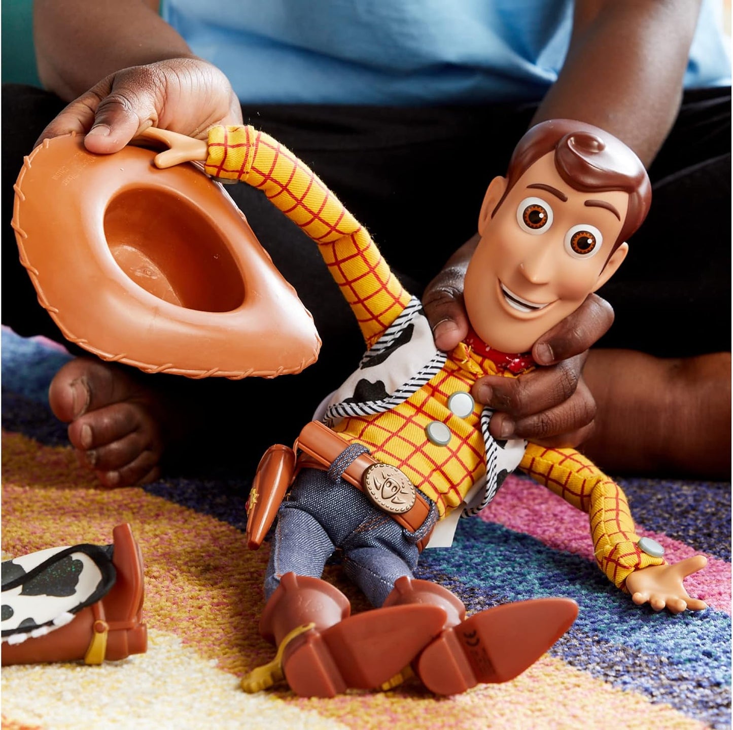 Disney Woody Interactive Talking Figura de acción – Toy Story 4 – 15 pulgadas