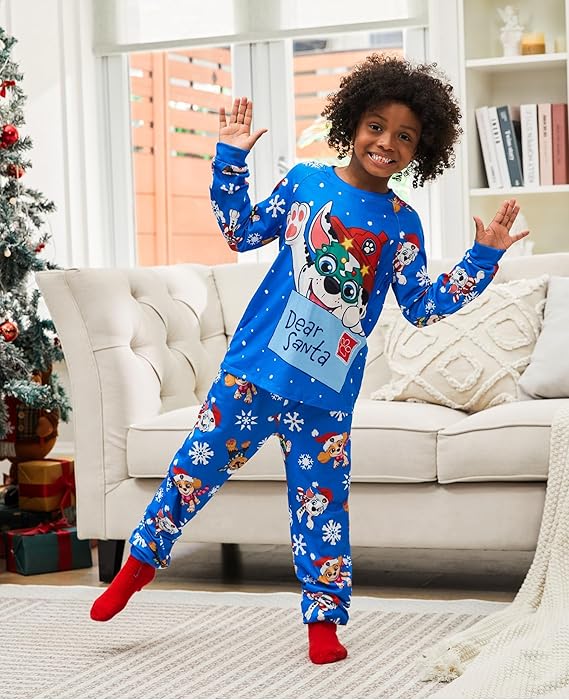 Paw Patrol Conjunto de pijamas de Navidad