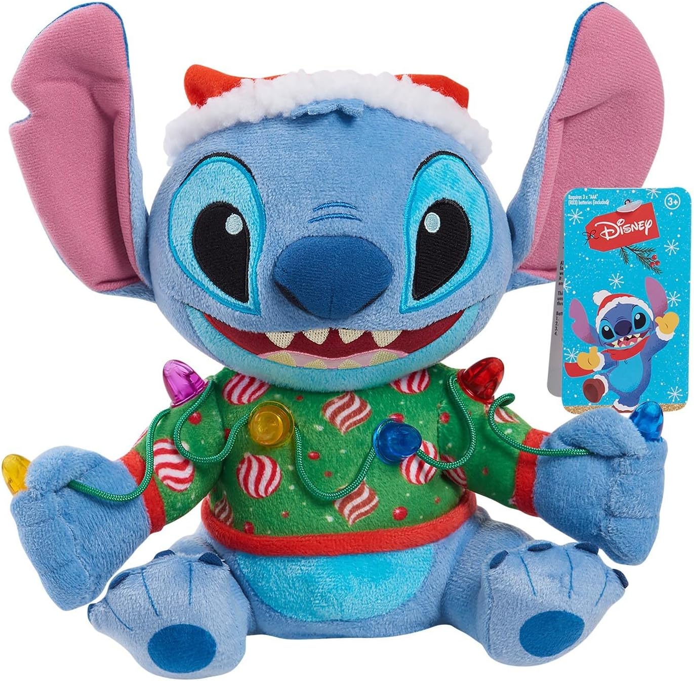 Disney peluche de 9 pulgadas con luces y sonidos