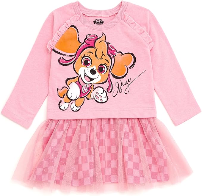 Paw Patrol Skye - Vestido de rizo