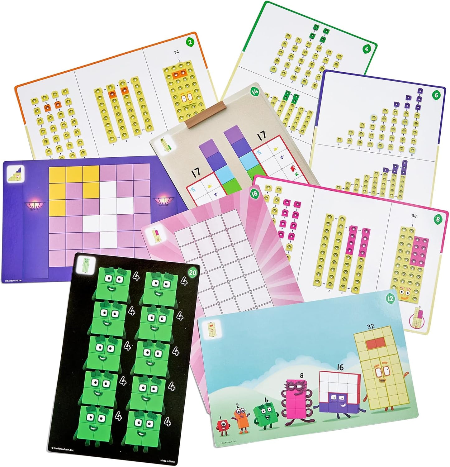 Numberblocks Mathlink 31-40