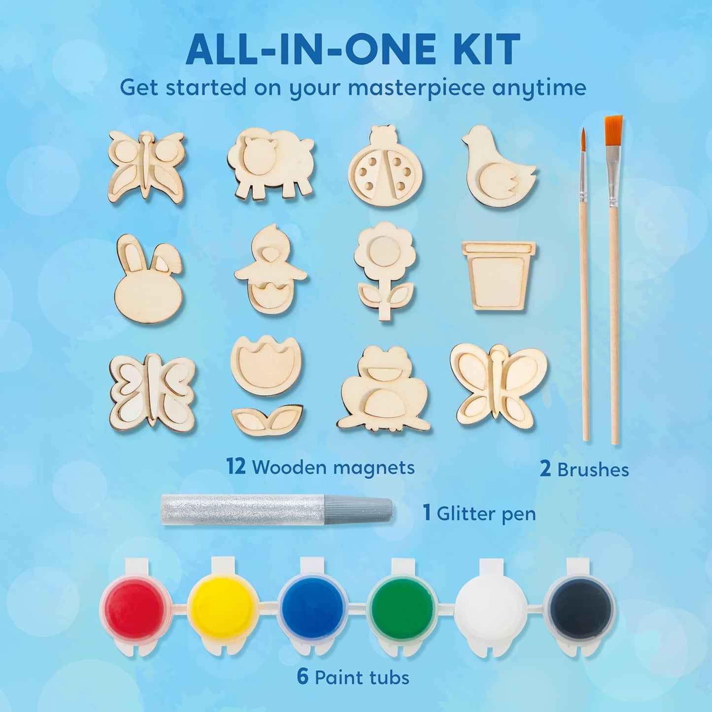 Kit de pintura imanes