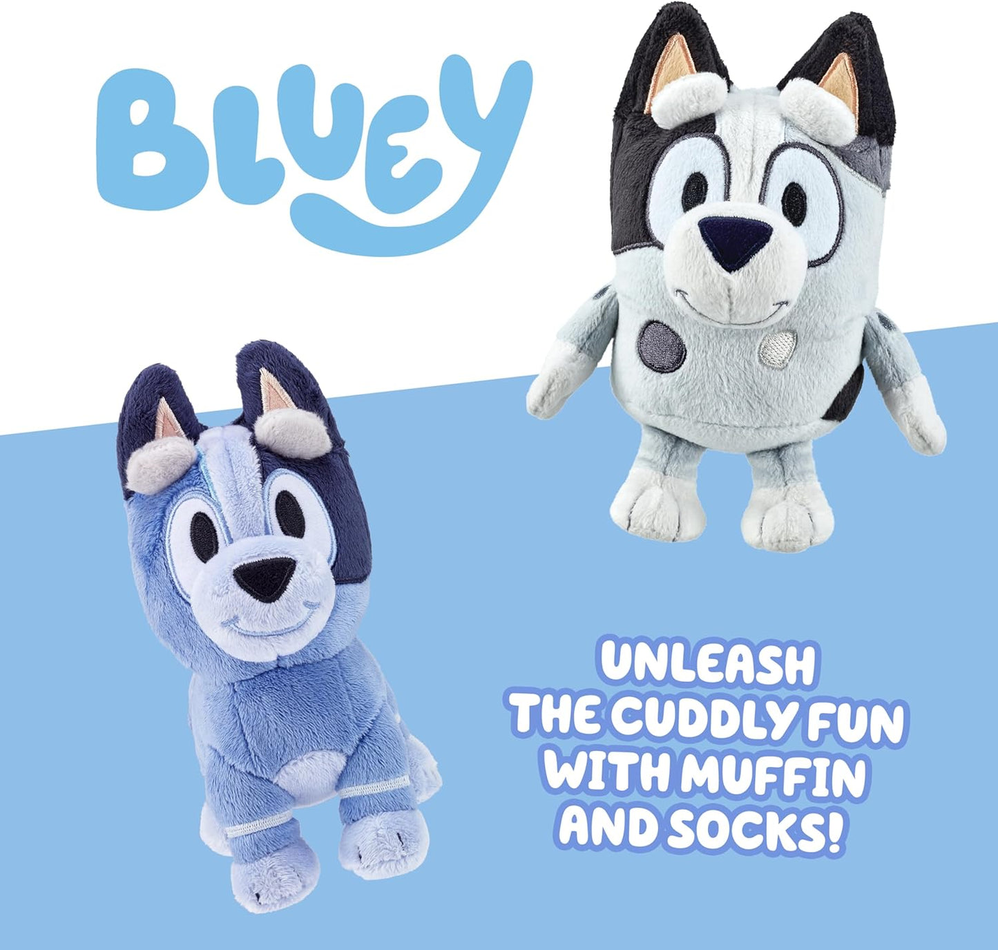 Muffin & Socks - Paquete de 2 peluches