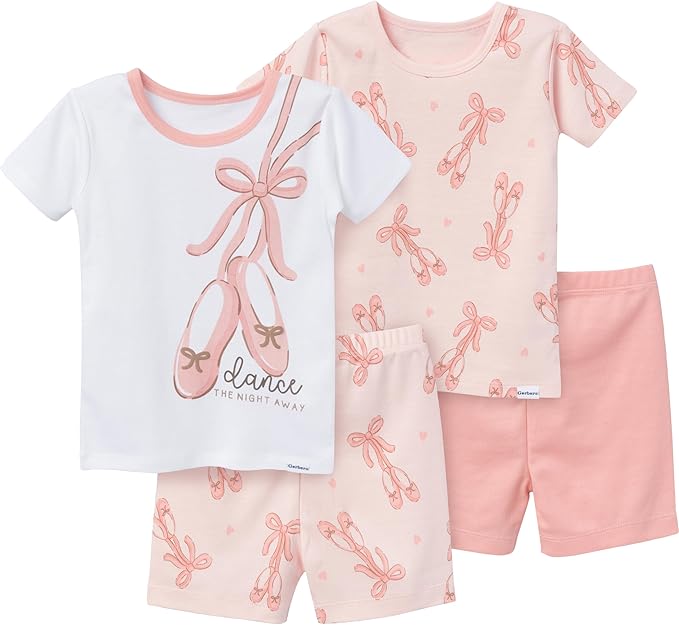 Conjunto de pijama de 4 piezas