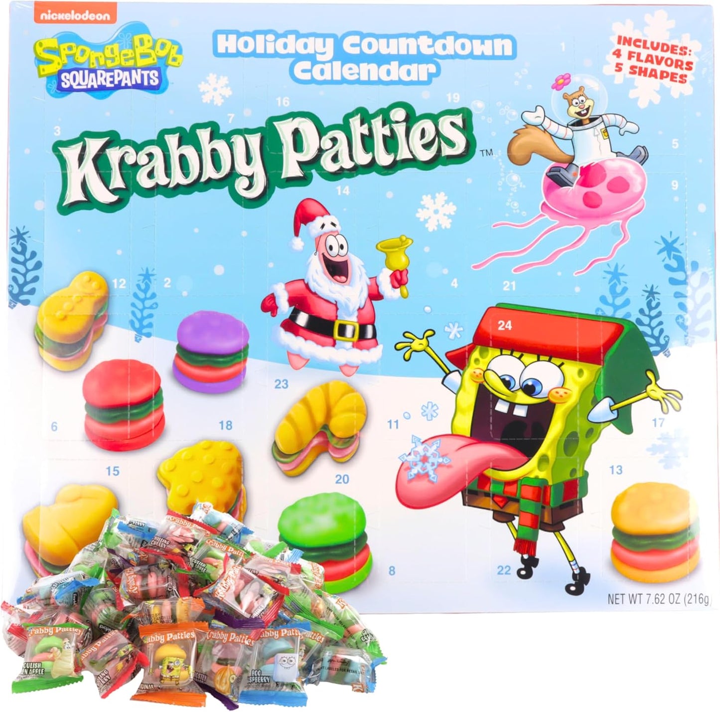 Spongebob Squarepants - Calendario de Adviento