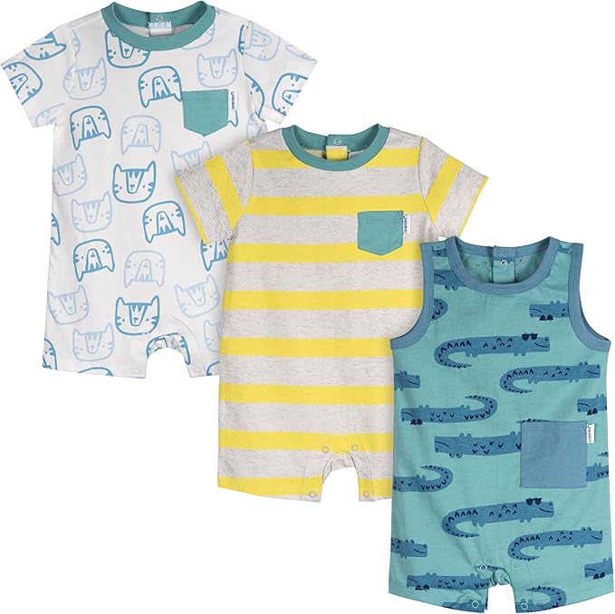 Onesies Brand Paquete de 3 mamelucos
