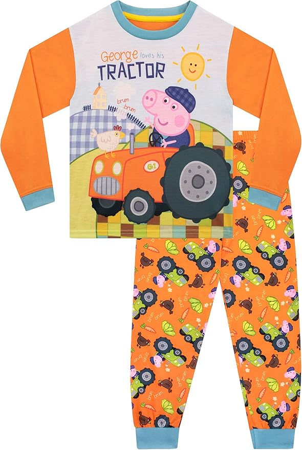 Peppa Pig Conjunto de pijama de manga larga