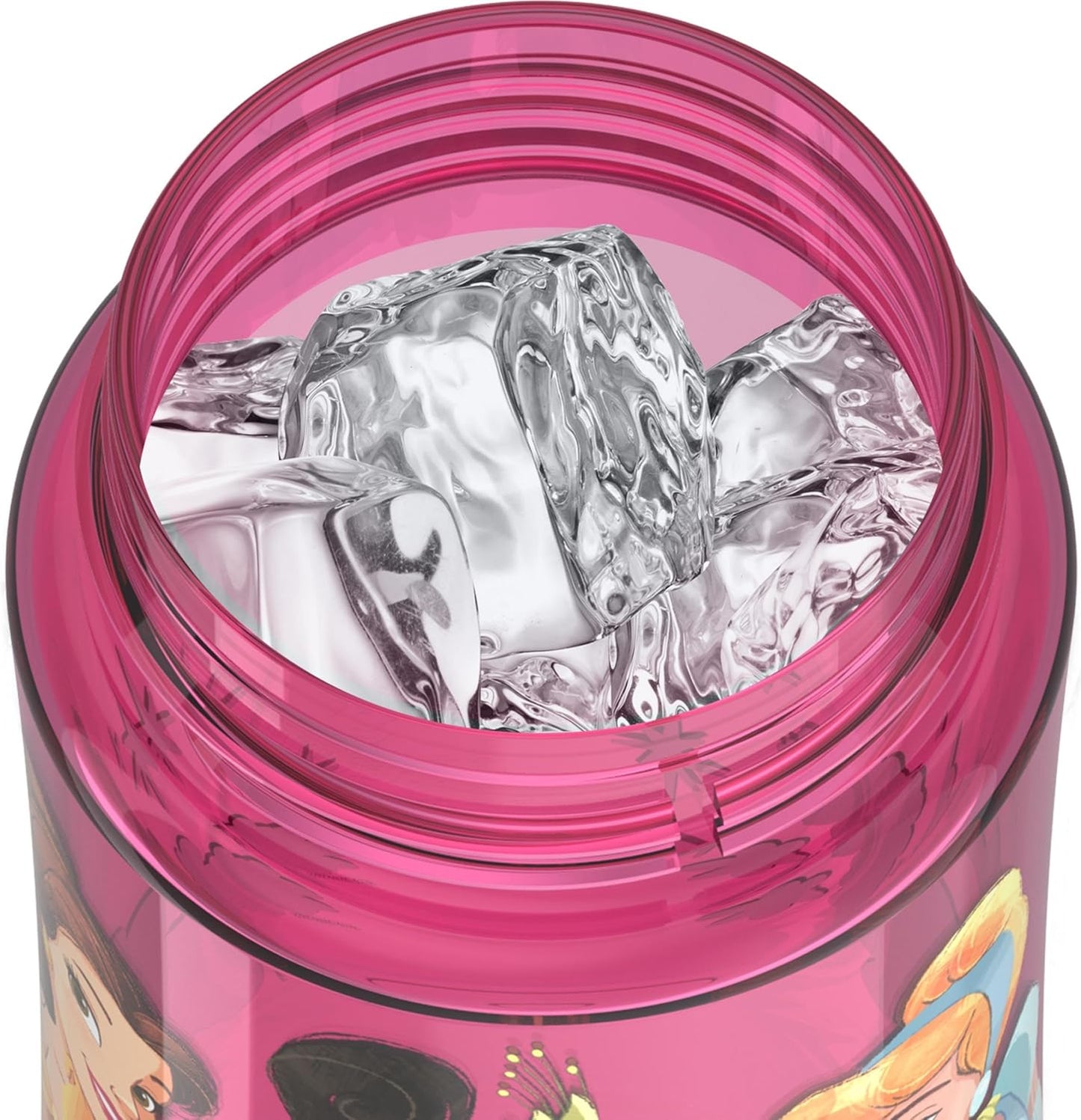 THERMOS - Botella FUNtainer de plástico, PRINCESA