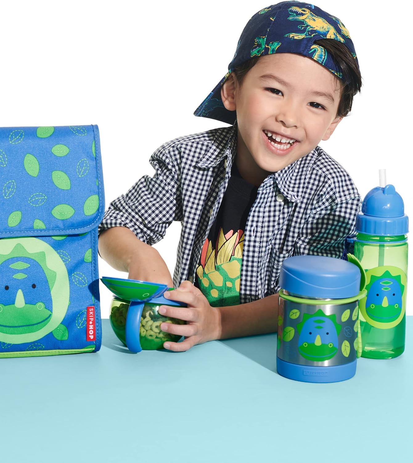 Skip Hop Botella de Agua Dinosaurio