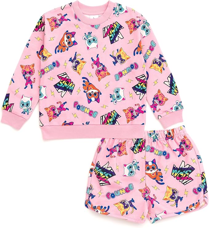 Disney Conjunto de sudadera y pantalones