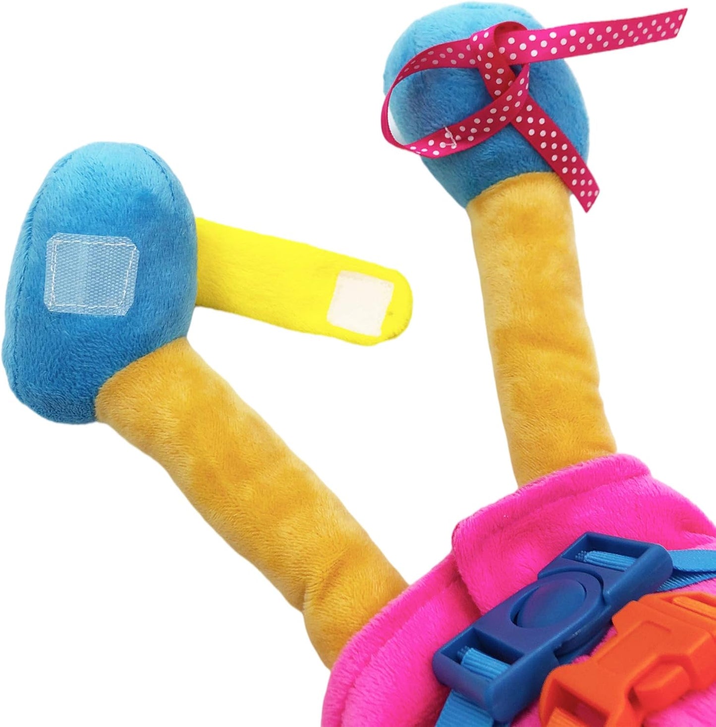 muñeca de peluche educativa