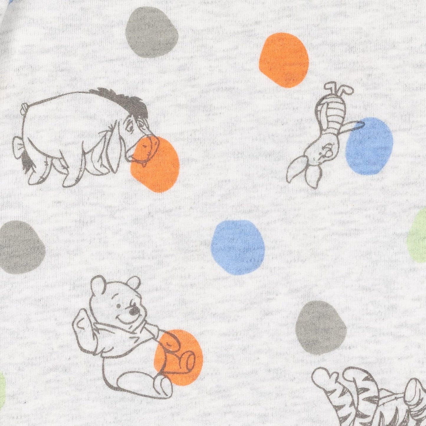 Paquete de 5 mamelucos Winnie The Pooh