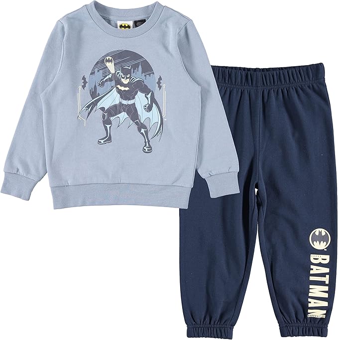 BATMAN Conjunto de sudadera de forro polar y pantalones deportivos