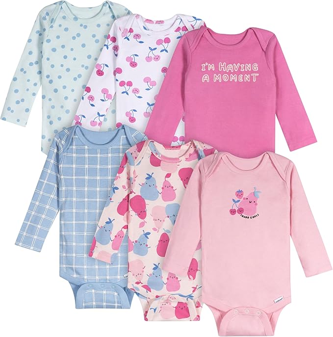 Onesies Brand Paquete de 6 mamelucos