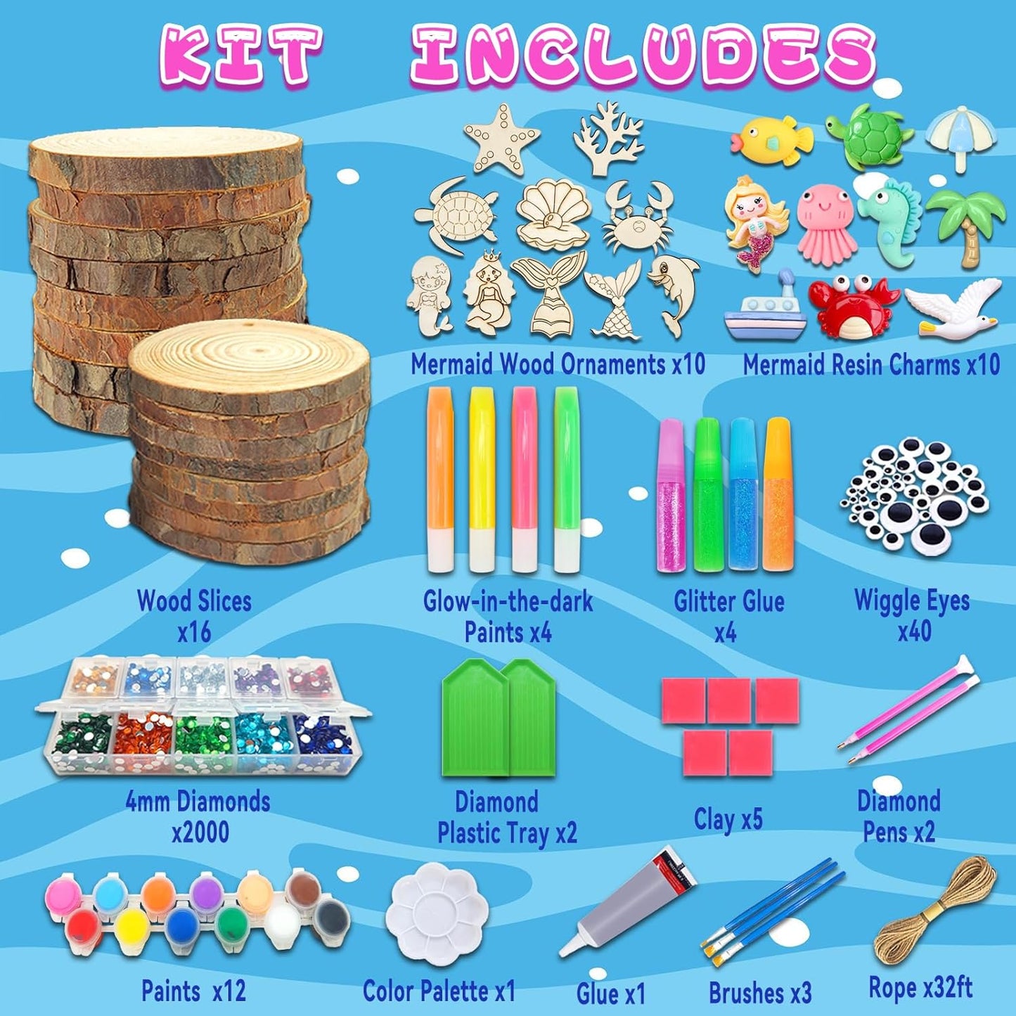 Kit de pintura de madera