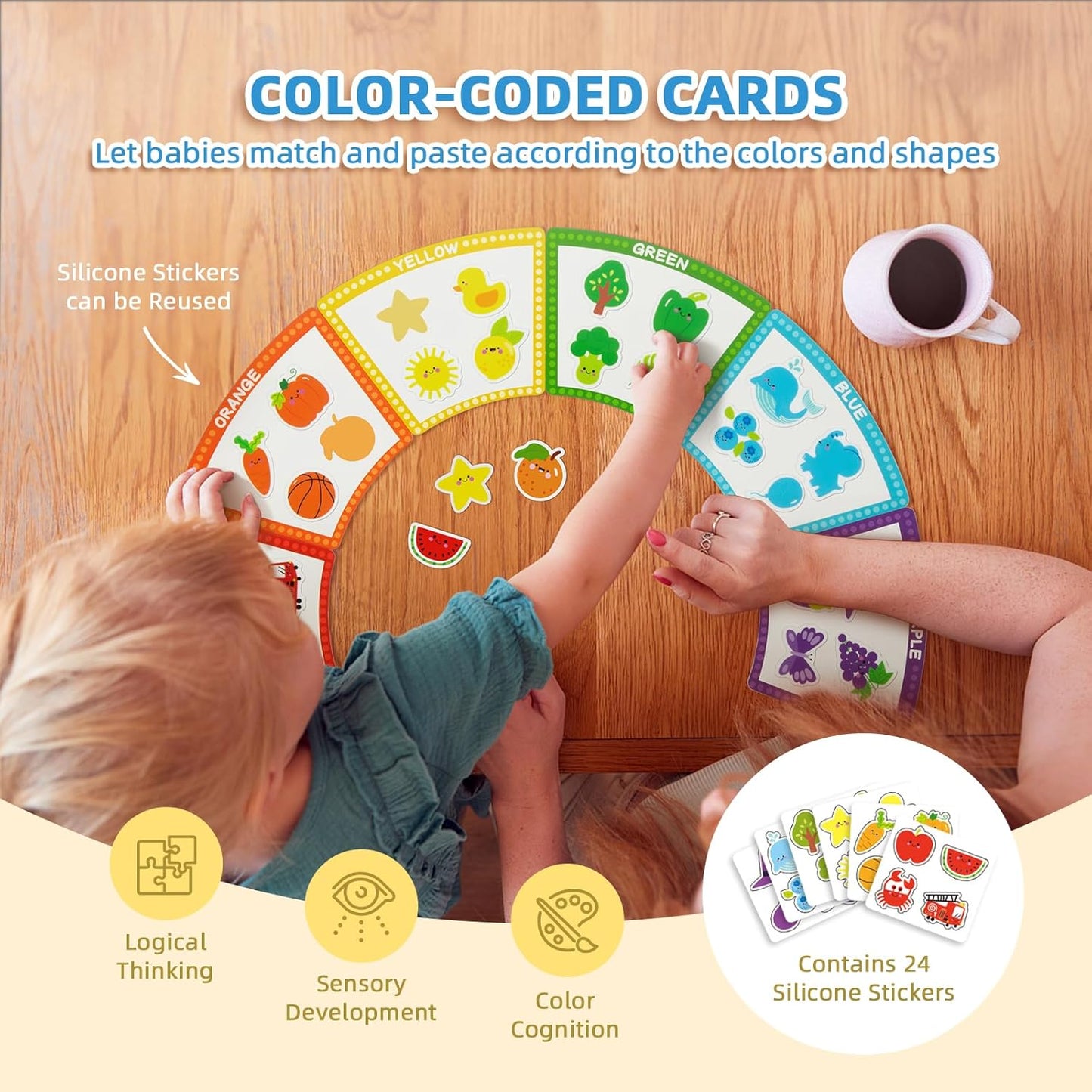 Kit Montessori Caja de color