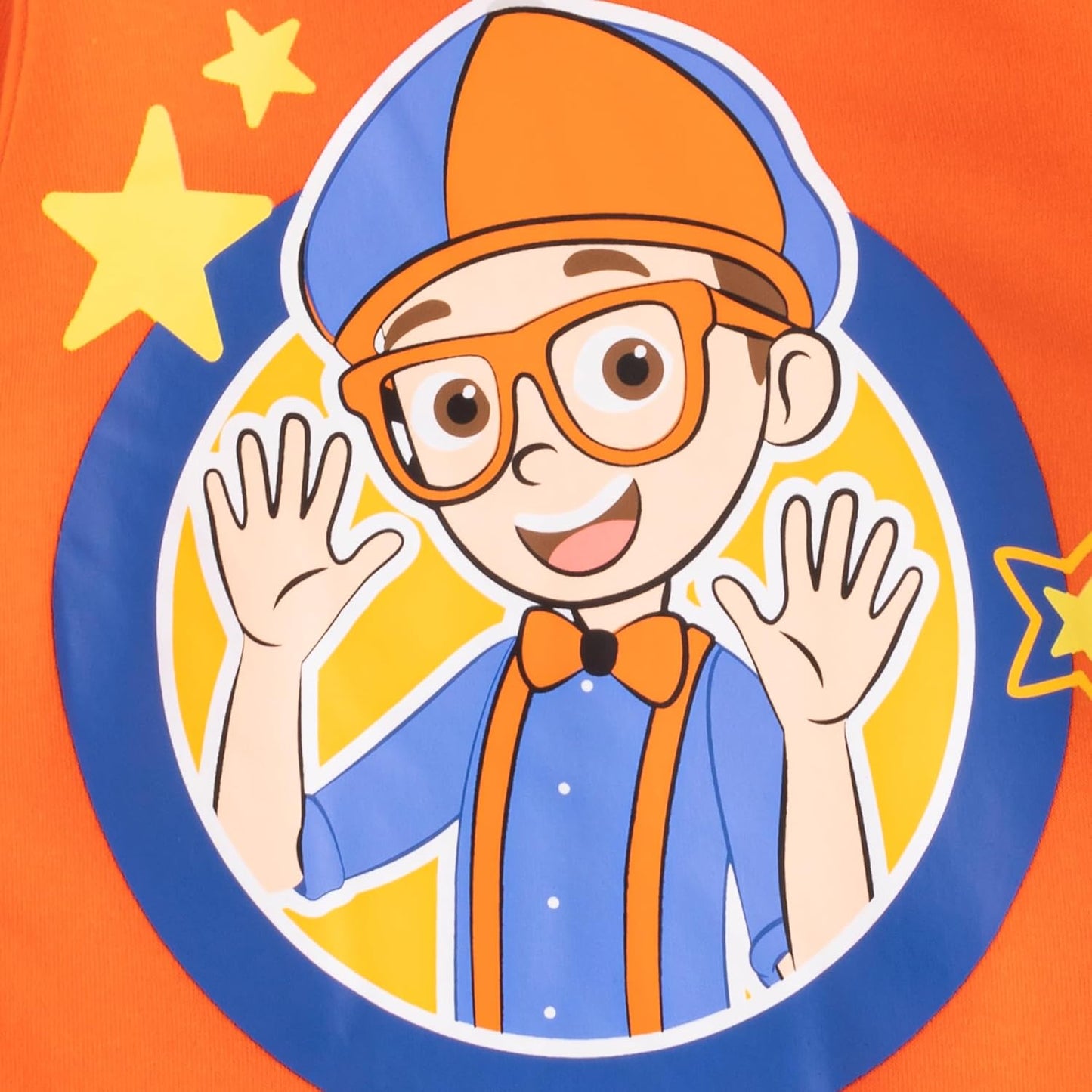 Blippi Sudadera con capucha y cremallera