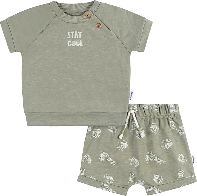 Gerber Conjunto de camiseta y pantalones cortos
