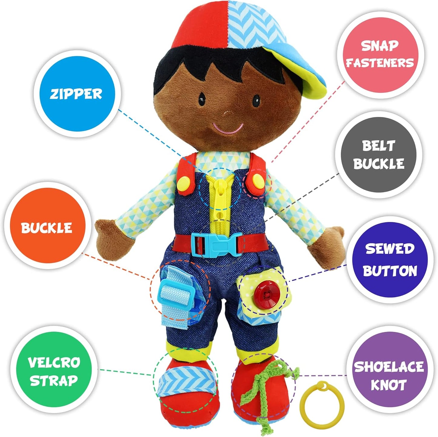 muñeco de peluche educativa