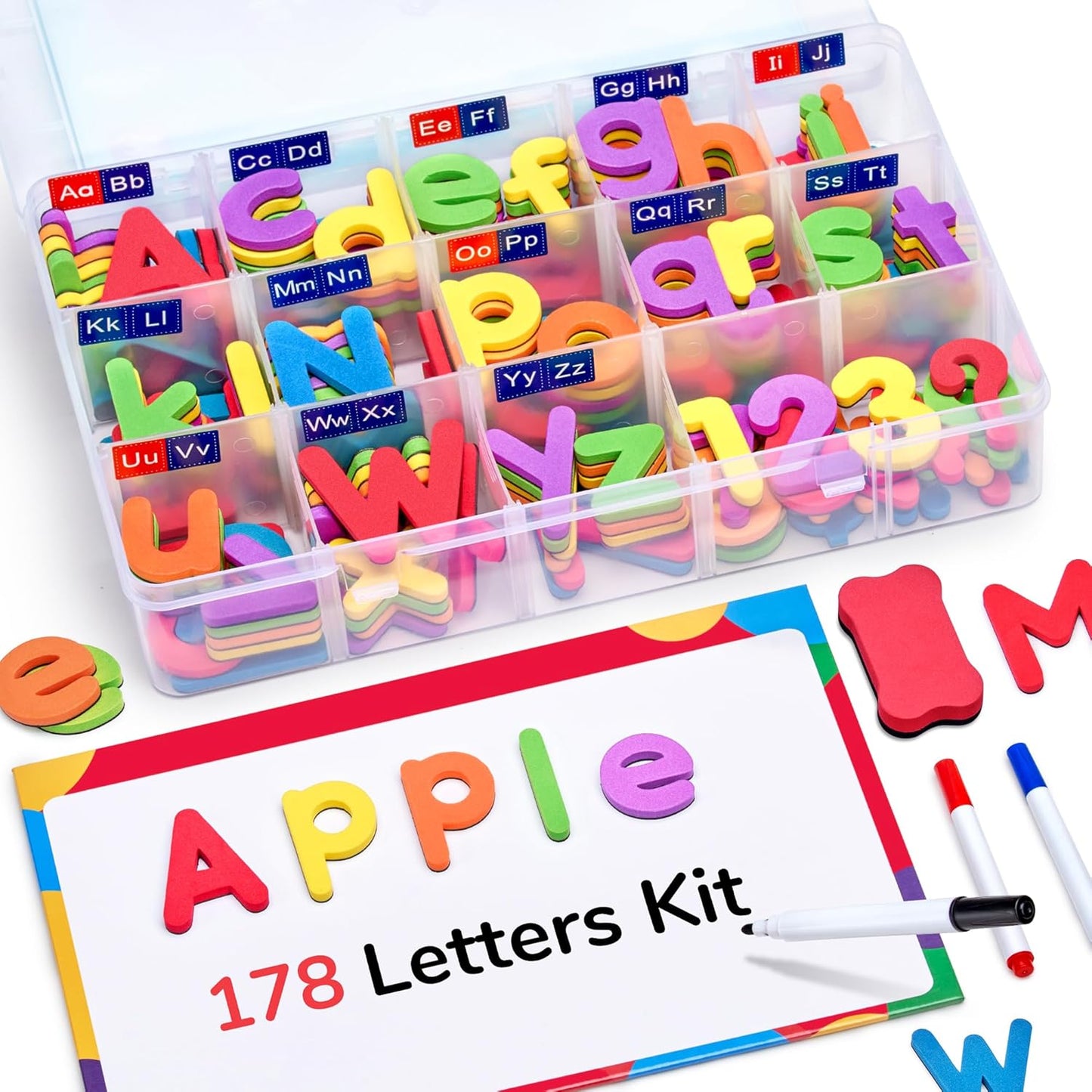 Kit de letras magnéticas