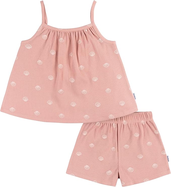 Gerber Conjunto de camiseta sin mangas y pantalones cortos